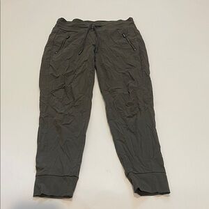 Athleta Drawstring Jogger Pants with Zip Pockets